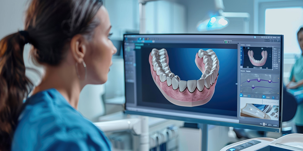 dental 3d software model