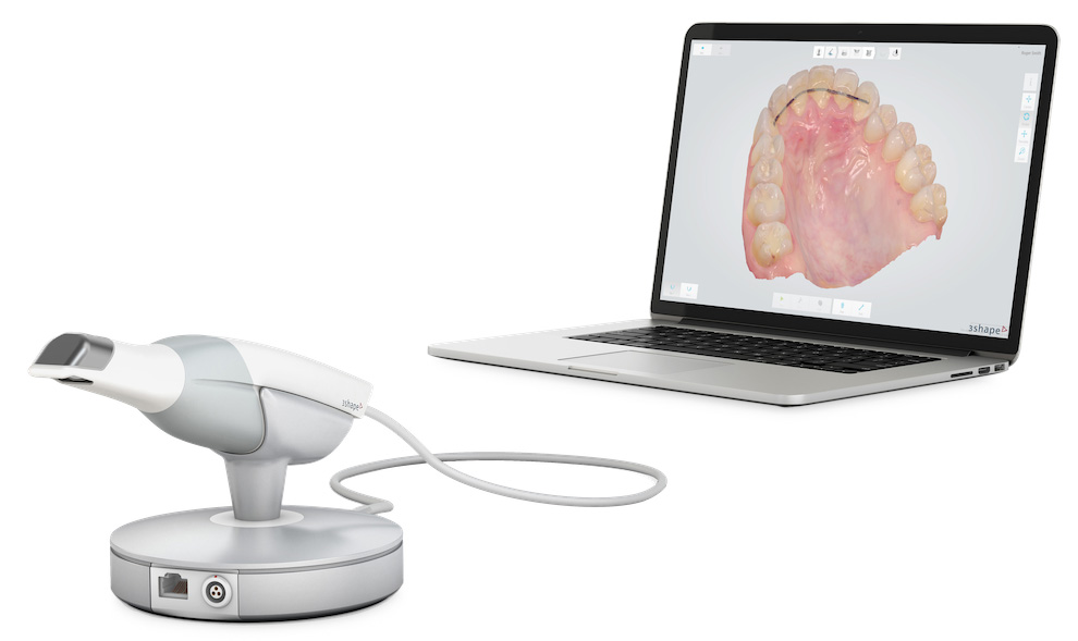 digital dental lab scanner 3shape TRIOS3