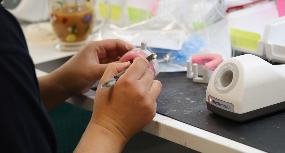 dental labs designing model