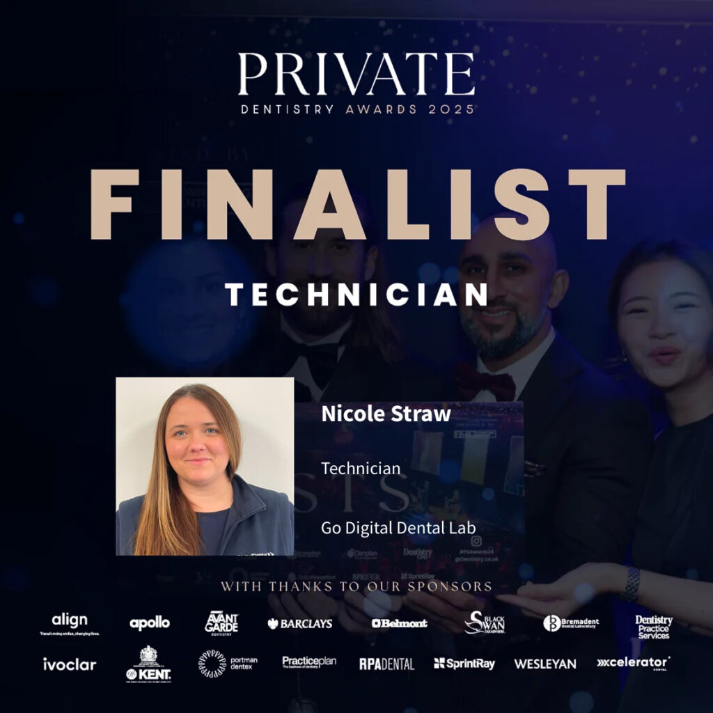 private dentistry awards dental technician nicole
