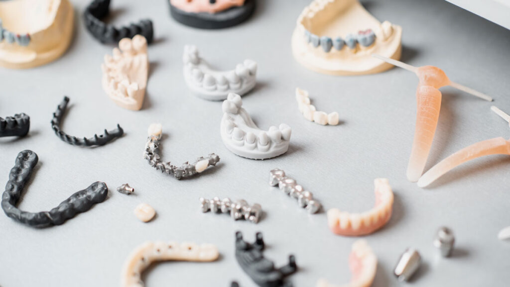 selection of dental lab pieces for Dental lab prescription tips